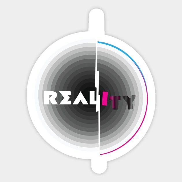 Reality glitch Sticker by emma17